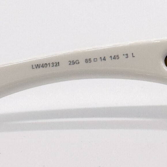 NEW LOEWE SUNGLASSES LW40132I 25G WHITE UNISEX EYEWEAR LOEWE main image 6